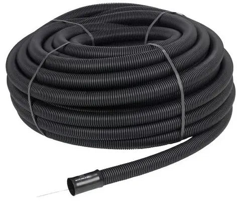 PE-Kabelschutzverbundrohr DN/OD 50 mit OVE, schwarz, 450N, L=50m